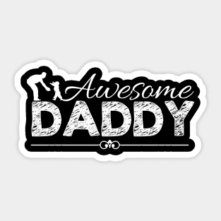 Awesome Daddy Sticker